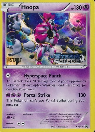 Hoopa (XY147) (Staff) [XY: Black Star Promos] Pokemon Single Pokémon  | Multizone: Comics And Games