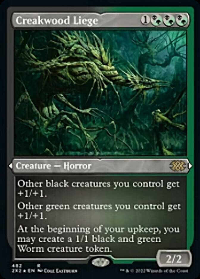 Creakwood Liege (Foil Etched) [Double Masters 2022] MTG Single Magic: The Gathering  | Multizone: Comics And Games