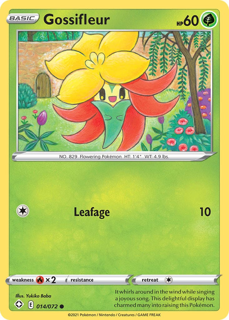 Gossifleur (014/072) [Sword & Shield: Shining Fates] Pokemon Single Pokémon  | Multizone: Comics And Games