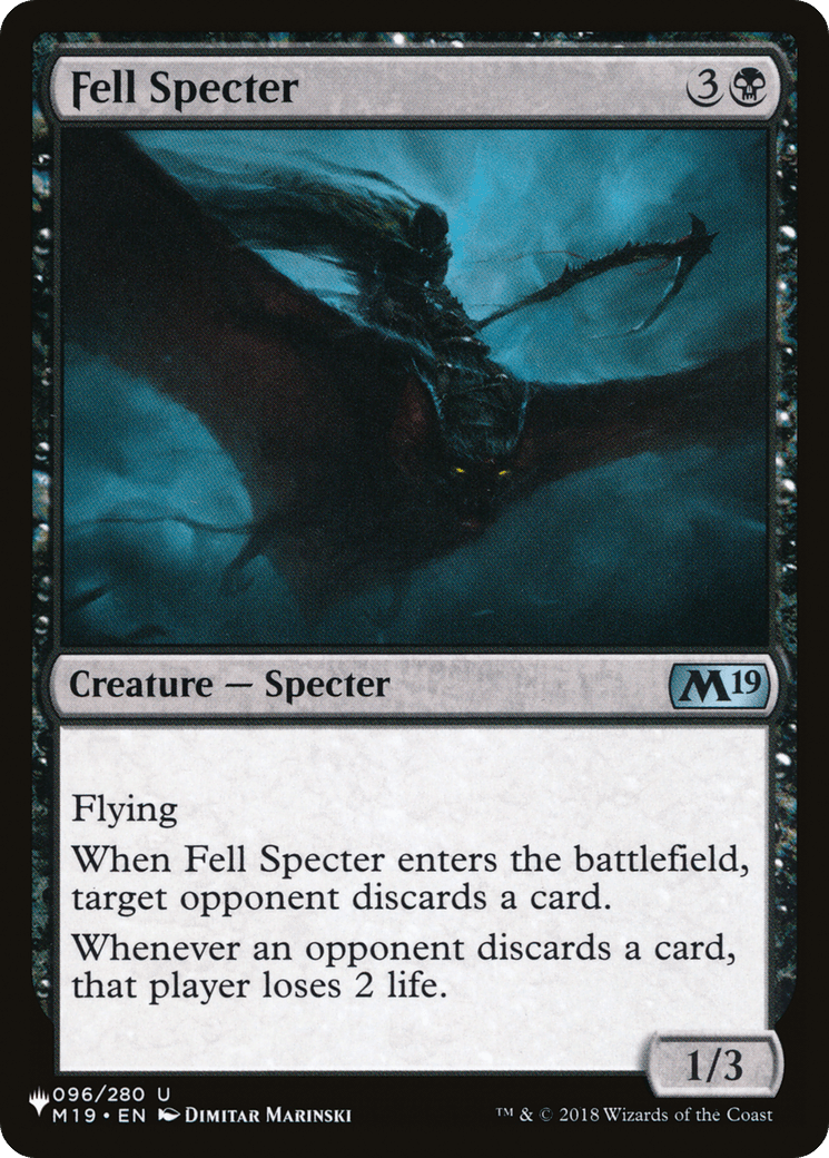 Fell Specter [The List] MTG Single Magic: The Gathering  | Multizone: Comics And Games