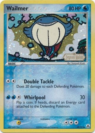 Wailmer (69/92) (Stamped) [EX: Legend Maker] Pokemon Single Pokémon  | Multizone: Comics And Games