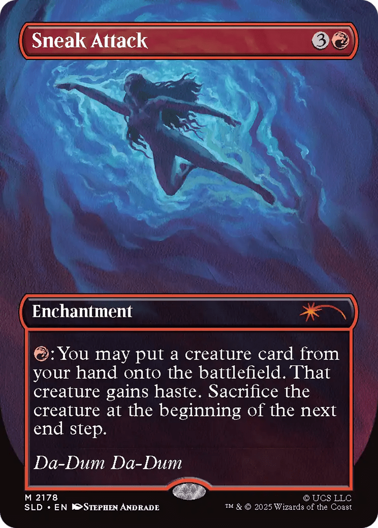 Sneak Attack [Secret Lair Drop Series] MTG Single Magic: The Gathering  | Multizone: Comics And Games