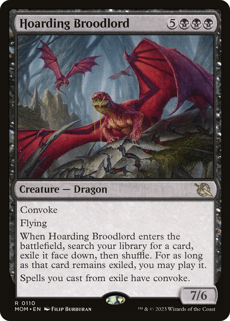 Hoarding Broodlord [March of the Machine] MTG Single Magic: The Gathering  | Multizone: Comics And Games