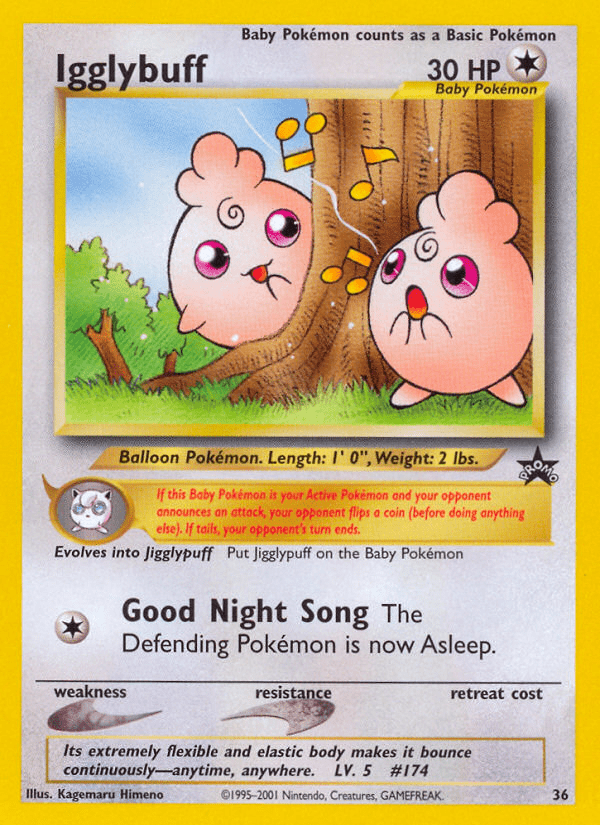 Igglybuff (36) [Wizards of the Coast: Black Star Promos] Pokemon Single Pokémon  | Multizone: Comics And Games