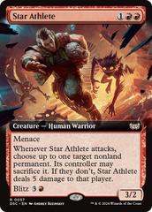 Star Athlete (Extended Art) [Duskmourn: House of Horror Commander] | Multizone: Comics And Games