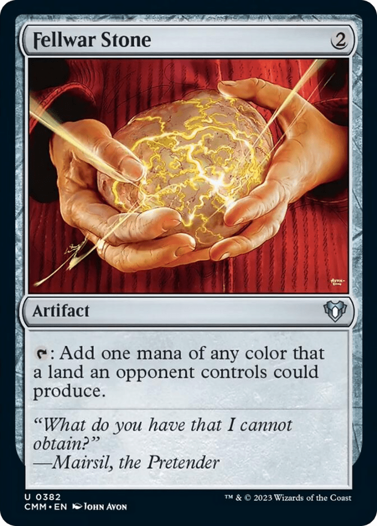 Fellwar Stone [Commander Masters] MTG Single Magic: The Gathering  | Multizone: Comics And Games