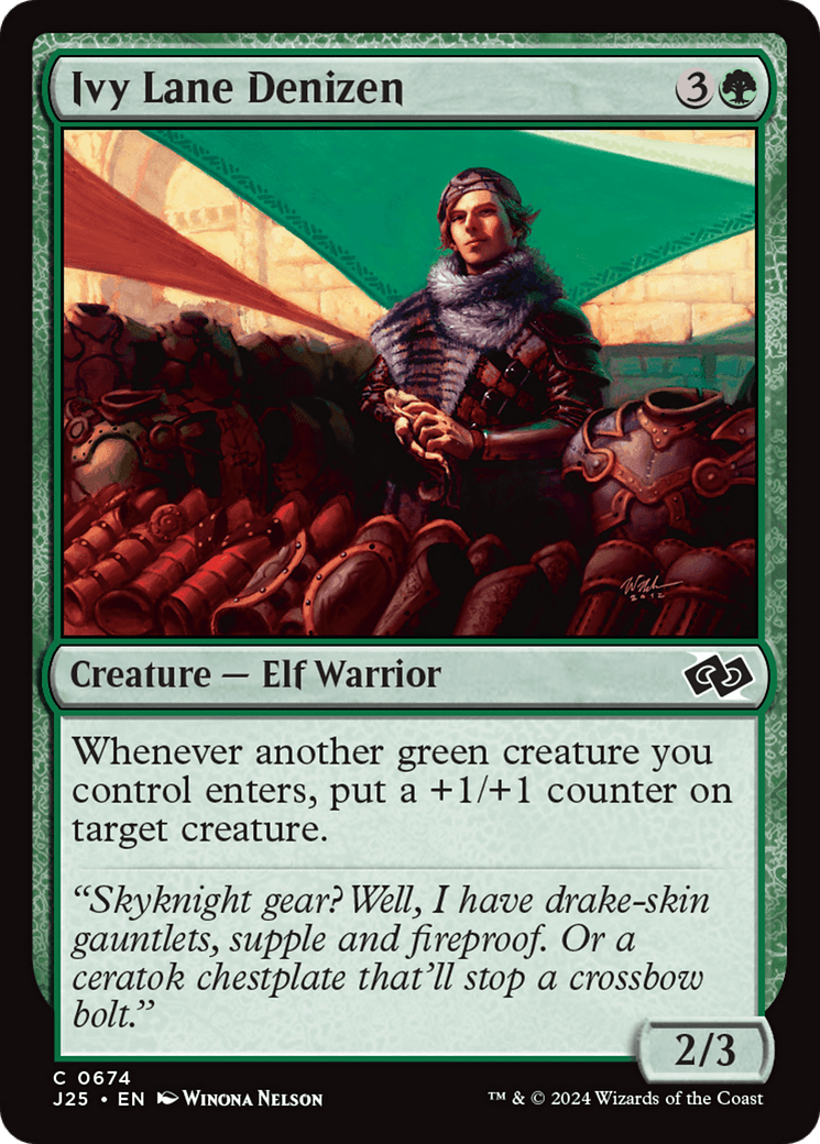 Ivy Lane Denizen [Foundations Jumpstart] MTG Single Magic: The Gathering  | Multizone: Comics And Games