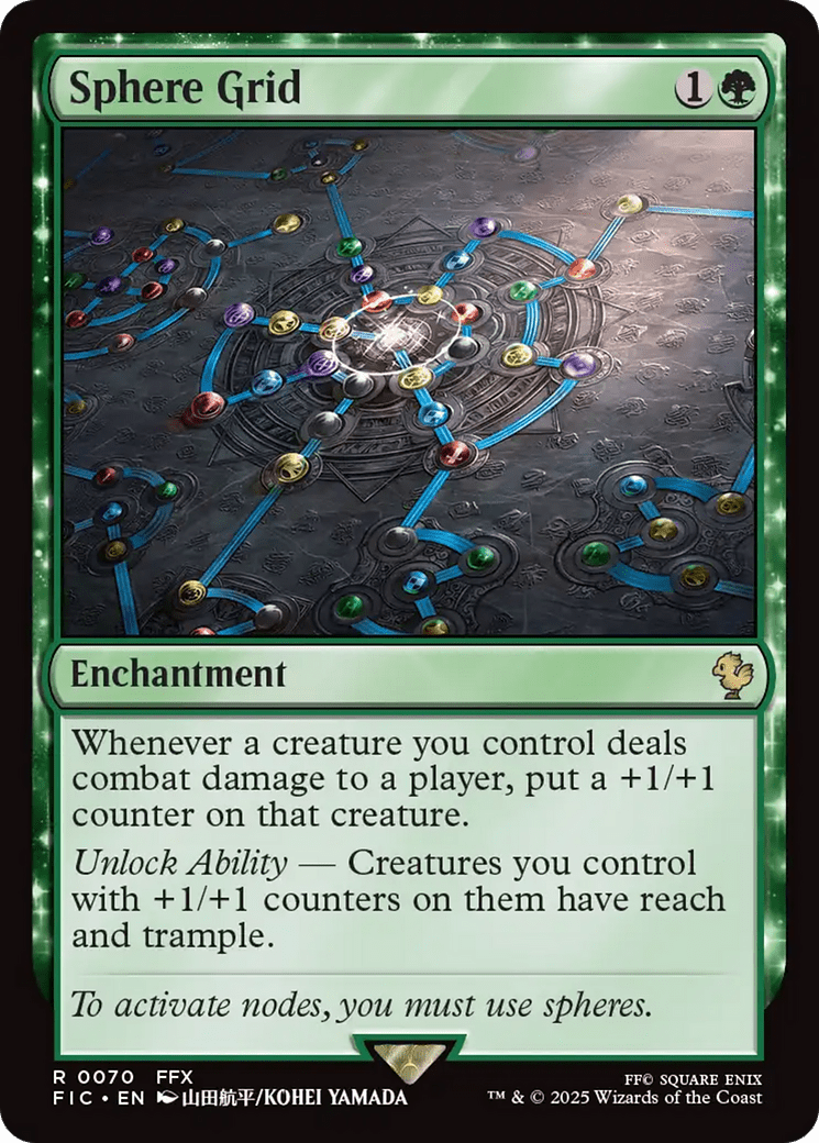 Sphere Grid [FINAL FANTASY Commander] MTG Single Magic: The Gathering  | Multizone: Comics And Games