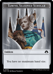 Tamiyo, Seasoned Scholar // Energy Reserve Double-Sided Token [Modern Horizons 3 Tokens] MTG Single Magic: The Gathering  | Multizone: Comics And Games