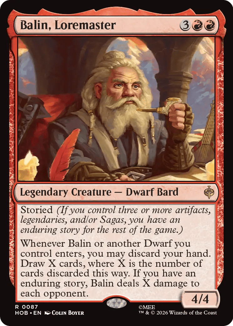 Balin, Tremaster [The Hobbit] | Multizone: Comics And Games