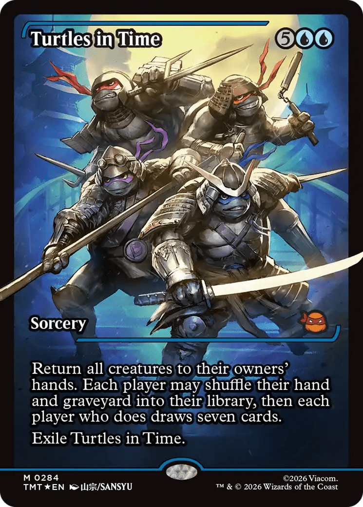 Turtles in Time (Showcase) [Teenage Mutant Ninja Turtles] MTG Single Magic: The Gathering  | Multizone: Comics And Games
