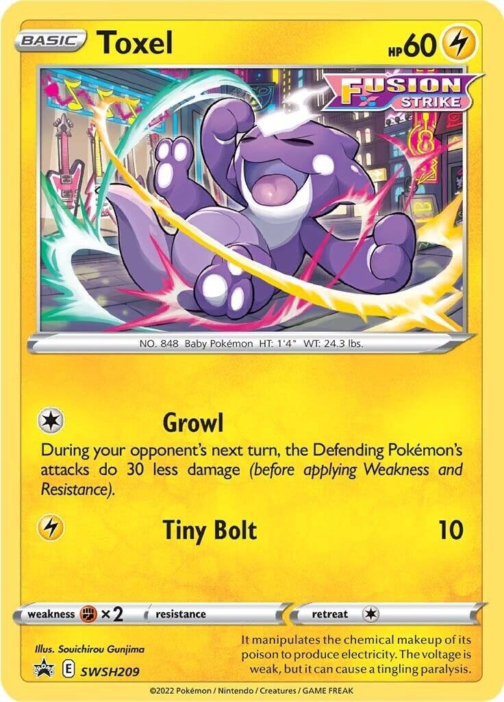 Toxel (SWSH209) [Sword & Shield: Black Star Promos] Pokemon Single Pokémon  | Multizone: Comics And Games