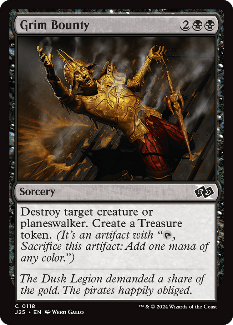 Grim Bounty [Foundations Jumpstart] MTG Single Magic: The Gathering  | Multizone: Comics And Games
