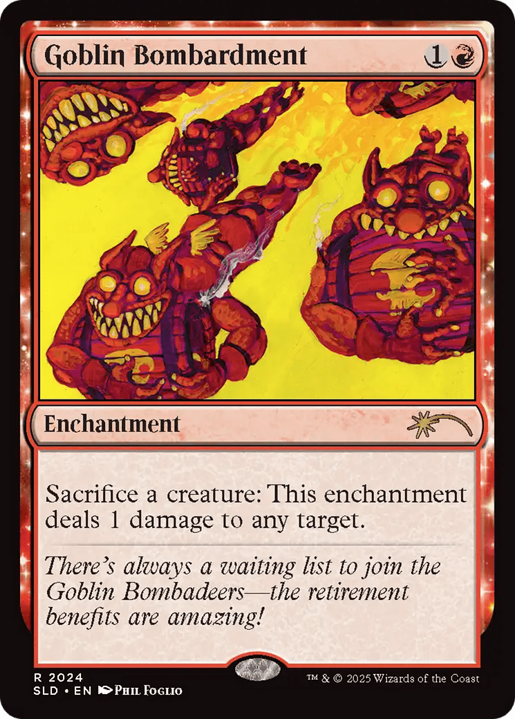 Goblin Bombardment (2024) [Secret Lair Drop Series] MTG Single Magic: The Gathering  | Multizone: Comics And Games