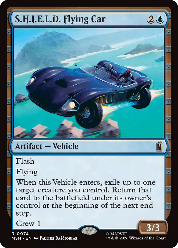 S.H.I.E.L.D. Flying Car [Marvel Super Heroes] | Multizone: Comics And Games