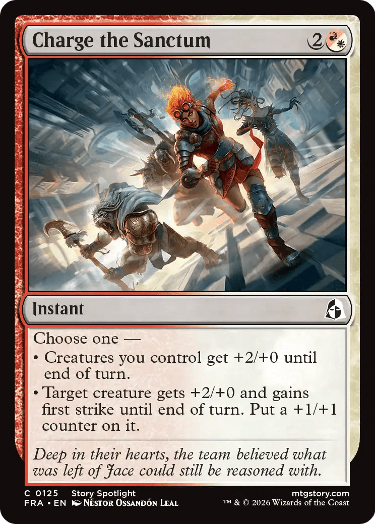 Charge the Sanctum [Reality Fracture] MTG Single Magic: The Gathering  | Multizone: Comics And Games