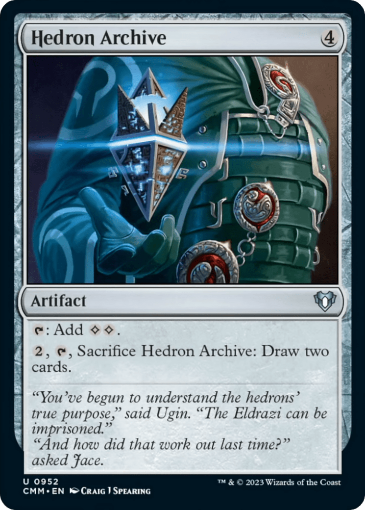 Hedron Archive [Commander Masters] MTG Single Magic: The Gathering  | Multizone: Comics And Games