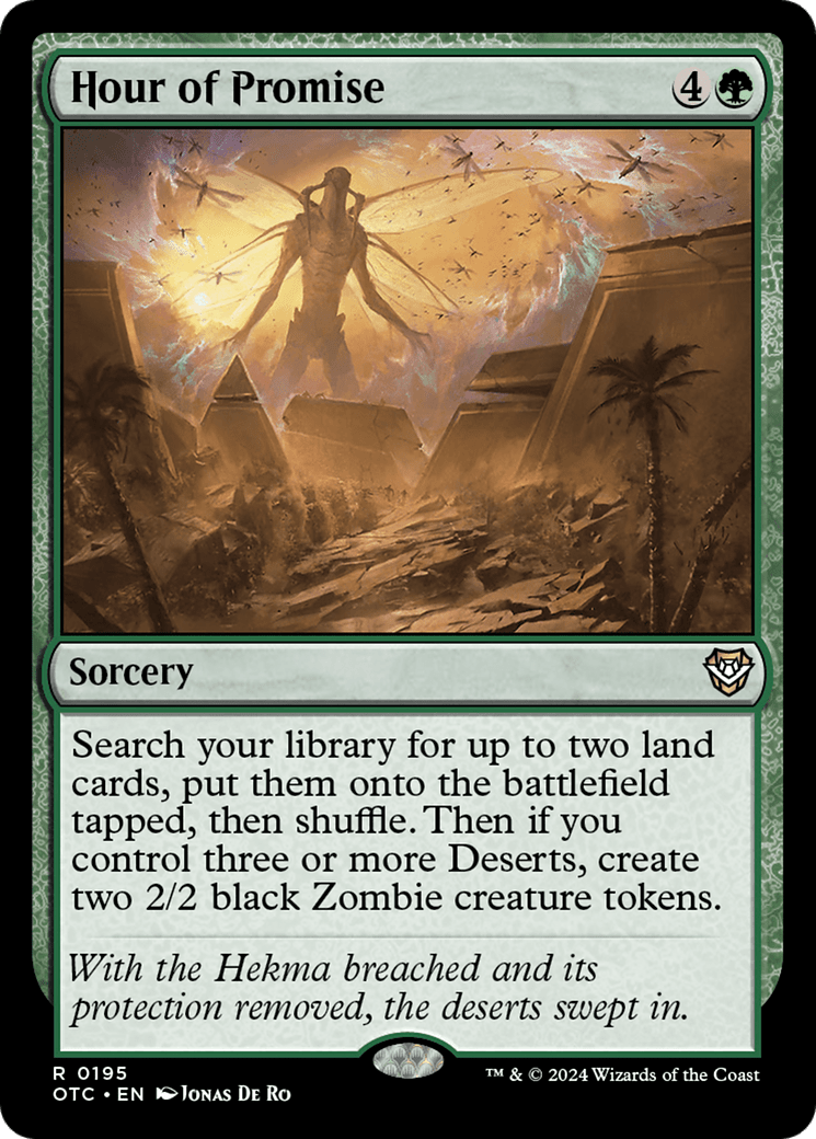 Hour of Promise [Outlaws of Thunder Junction Commander] MTG Single Magic: The Gathering  | Multizone: Comics And Games