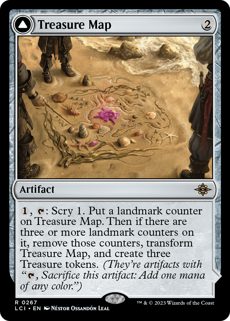 Treasure Map // Treasure Cove [The Lost Caverns of Ixalan] | Multizone: Comics And Games