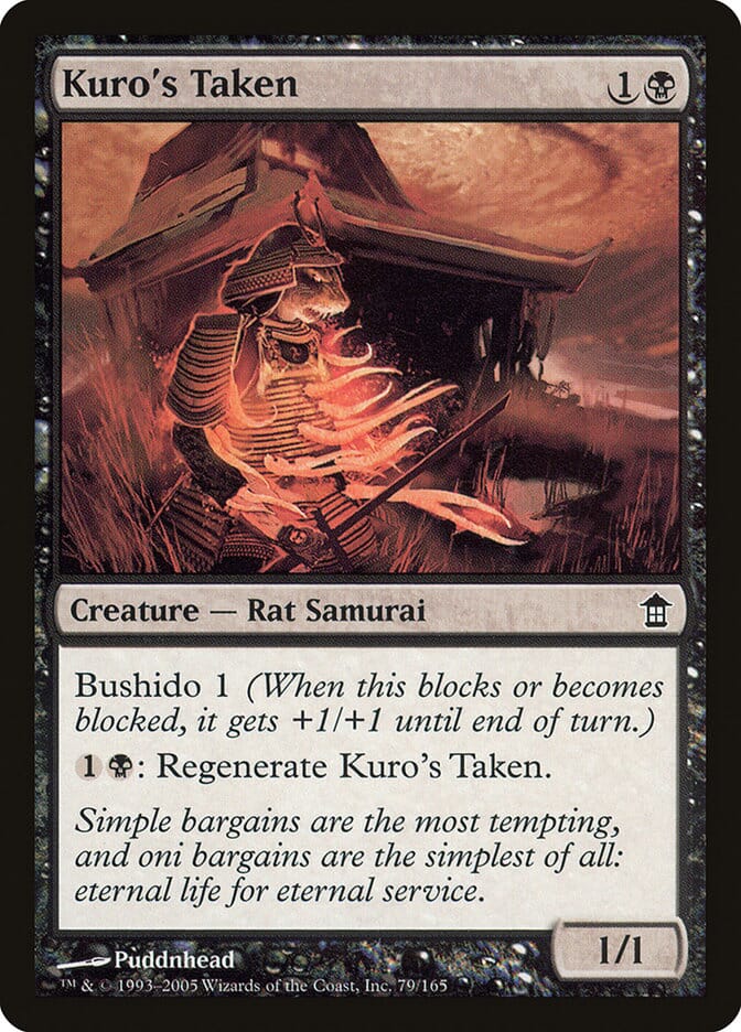 Kuro's Taken [Saviors of Kamigawa] MTG Single Magic: The Gathering  | Multizone: Comics And Games