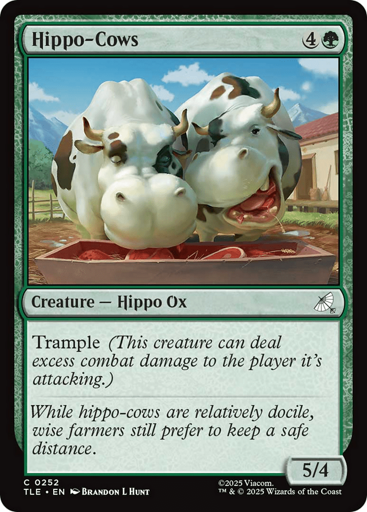 Hippo-Cows [Avatar: The Last Airbender: Eternal-Legal] MTG Single Magic: The Gathering  | Multizone: Comics And Games