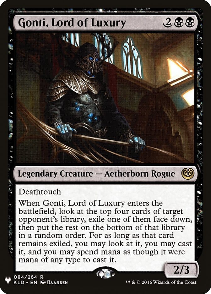 Gonti, Lord of Luxury [Mystery Booster] MTG Single Magic: The Gathering  | Multizone: Comics And Games