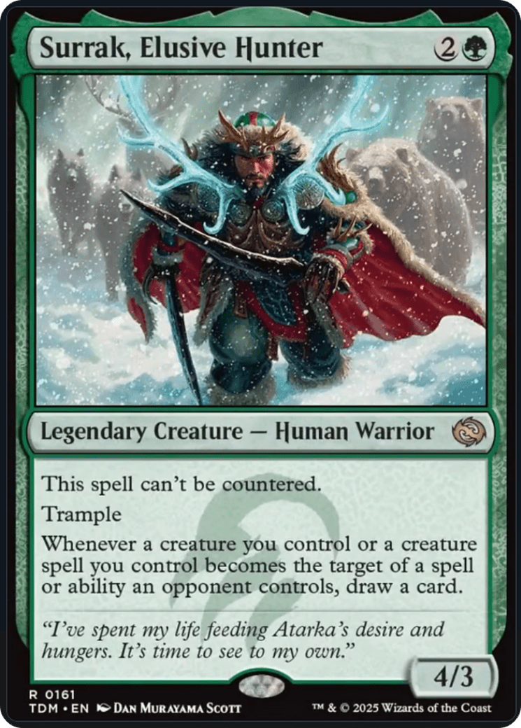 Surrak, Elusive Hunter [Tarkir: Dragonstorm] MTG Single Magic: The Gathering  | Multizone: Comics And Games