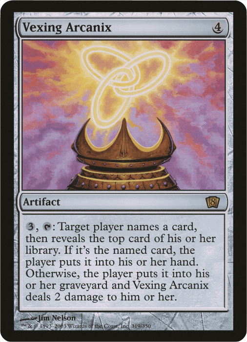 Vexing Arcanix (Oversized) [Eighth Edition Box Topper] MTG Single Magic: The Gathering  | Multizone: Comics And Games