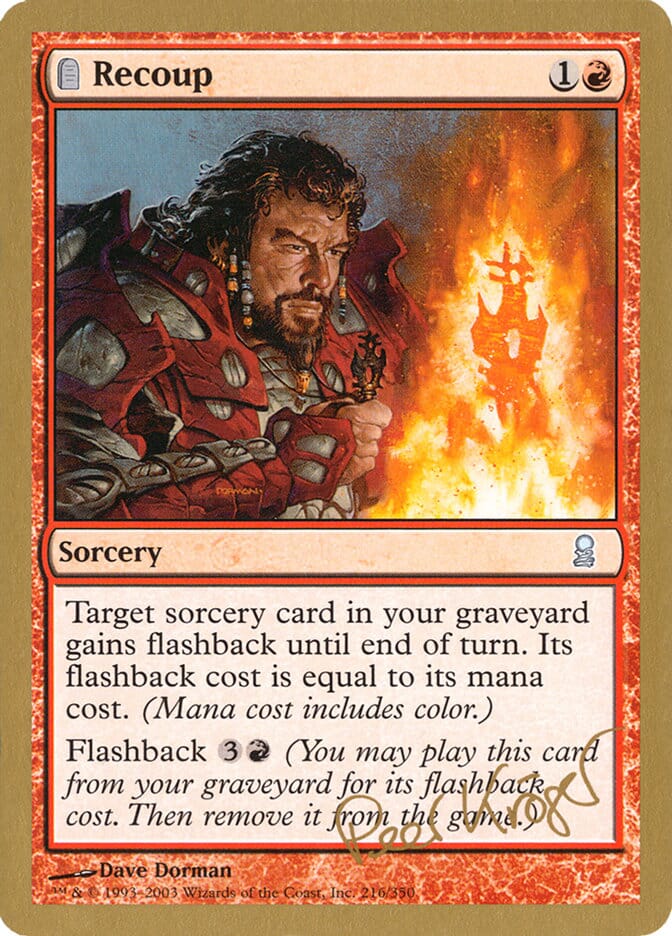 Recoup (Peer Kroger) [World Championship Decks 2003] MTG Single Magic: The Gathering  | Multizone: Comics And Games