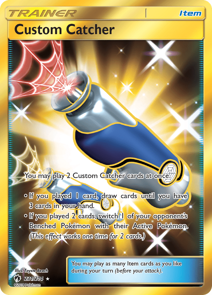 Custom Catcher (231/214) [Sun & Moon: Lost Thunder] Pokemon Single Pokémon  | Multizone: Comics And Games