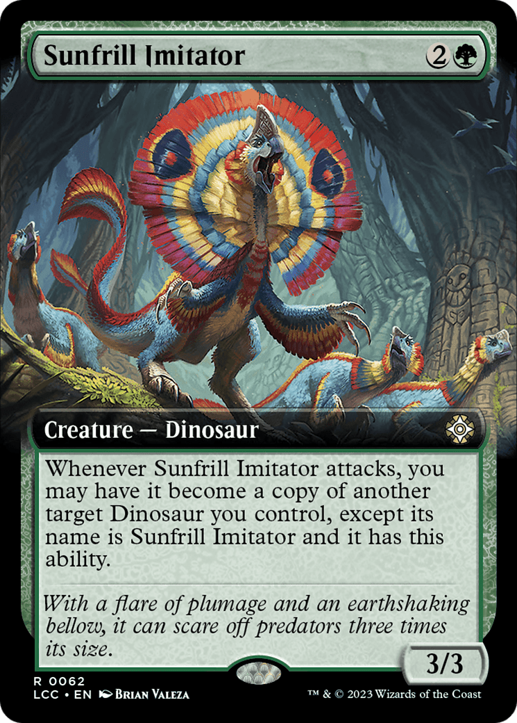 Sunfrill Imitator (Extended Art) [The Lost Caverns of Ixalan Commander] MTG Single Magic: The Gathering  | Multizone: Comics And Games