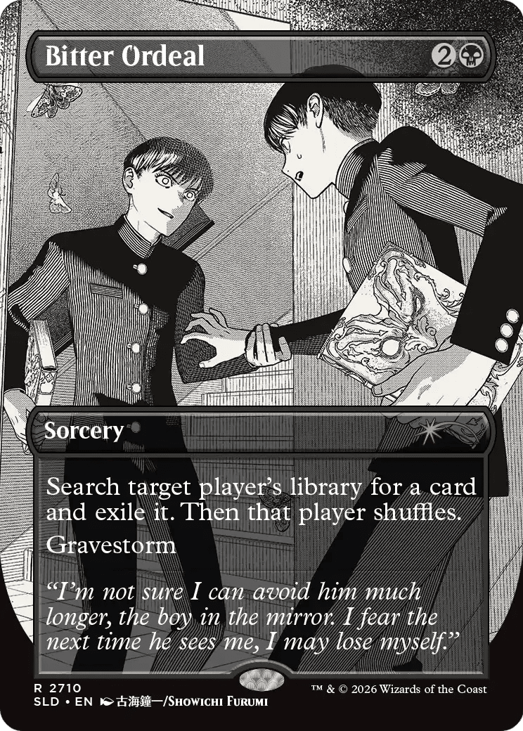 Bitter Ordeal [Secret Lair Drop Series] MTG Single Magic: The Gathering  | Multizone: Comics And Games
