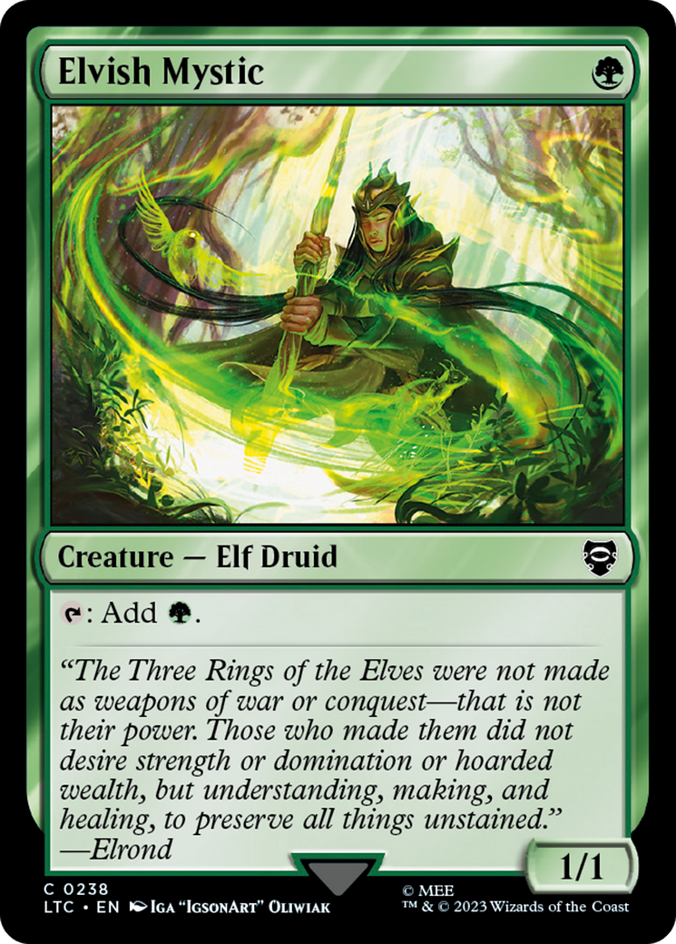 Elvish Mystic [The Lord of the Rings: Tales of Middle-Earth Commander] | Multizone: Comics And Games