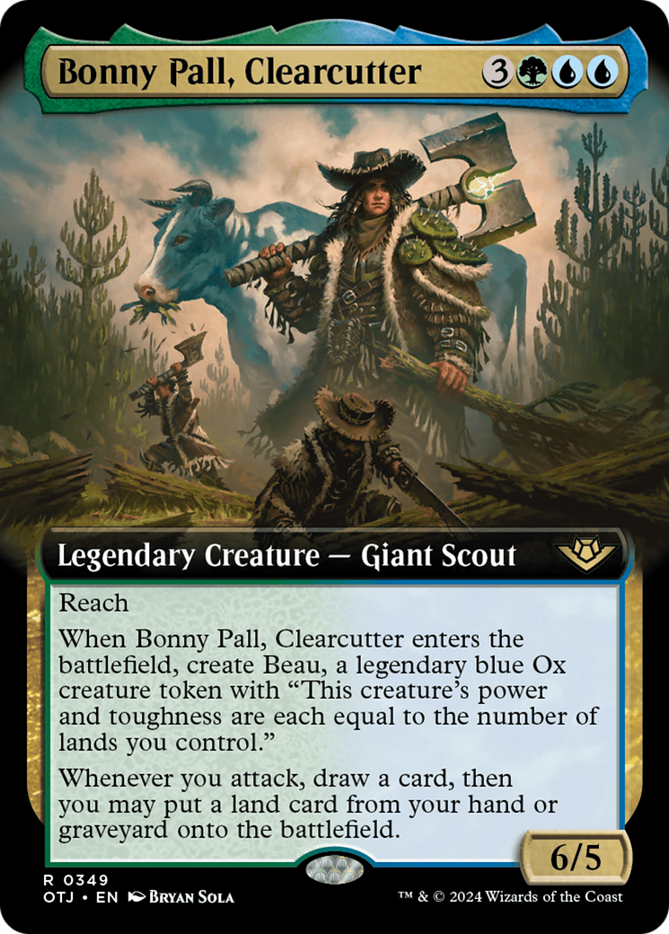 Bonny Pall, Clearcutter (Extended Art) [Outlaws of Thunder Junction] | Multizone: Comics And Games