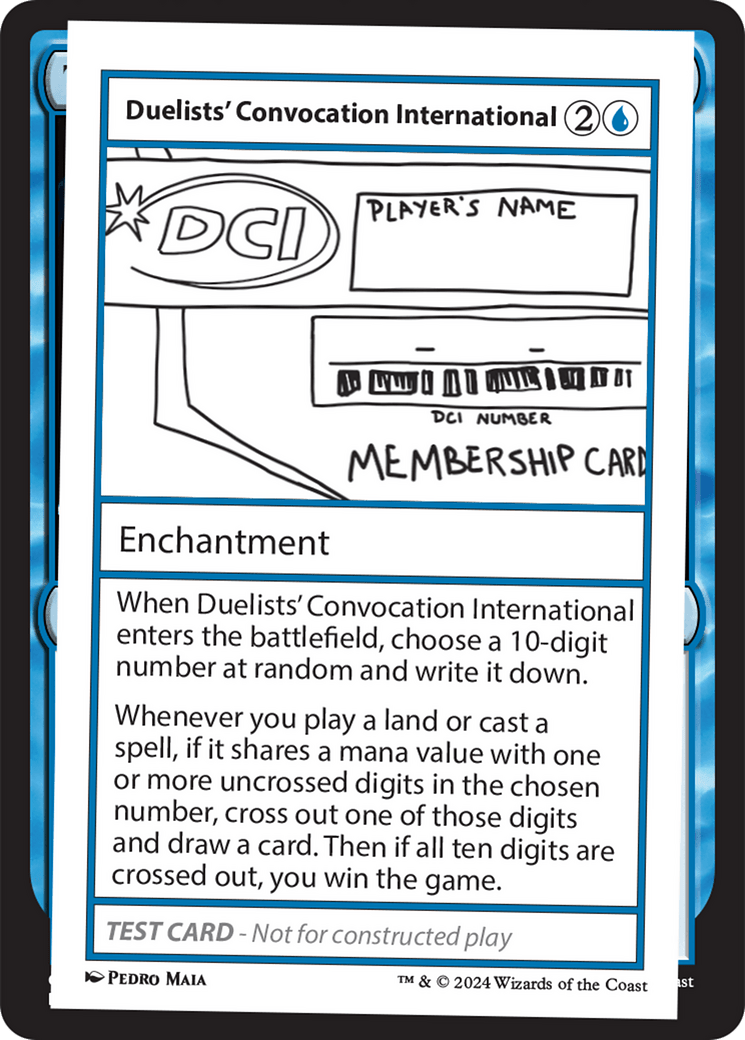Duelists' Convocation International [Mystery Booster 2 Playtest Cards] MTG Single Magic: The Gathering  | Multizone: Comics And Games