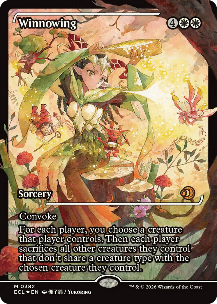 Winnowing (Showcase) [Lorwyn Eclipsed] MTG Single Magic: The Gathering  | Multizone: Comics And Games