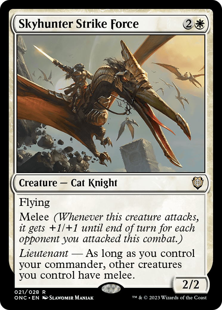 Skyhunter Strike Force [Phyrexia: All Will Be One Commander] MTG Single Magic: The Gathering  | Multizone: Comics And Games