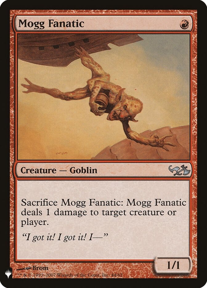 Mogg Fanatic [Mystery Booster] MTG Single Magic: The Gathering  | Multizone: Comics And Games