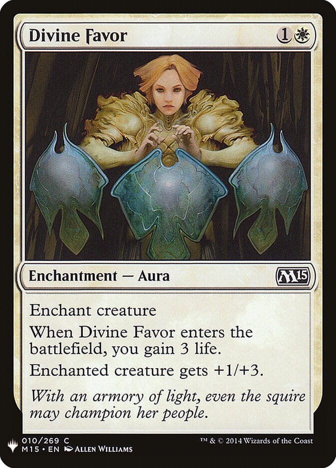 Divine Favor [Mystery Booster] MTG Single Magic: The Gathering  | Multizone: Comics And Games