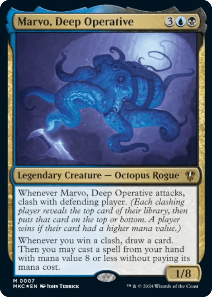 Marvo, Deep Operative [Murders at Karlov Manor Commander] MTG Single Magic: The Gathering  | Multizone: Comics And Games