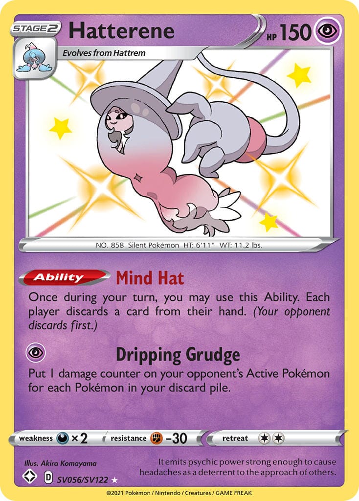 Hatterene (SV056/SV122) [Sword & Shield: Shining Fates] Pokemon Single Pokémon  | Multizone: Comics And Games