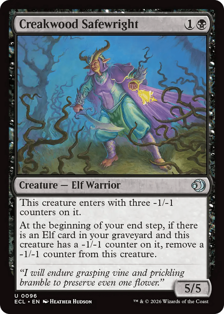 Creakwood Safewright [Lorwyn Eclipsed] MTG Single Magic: The Gathering  | Multizone: Comics And Games