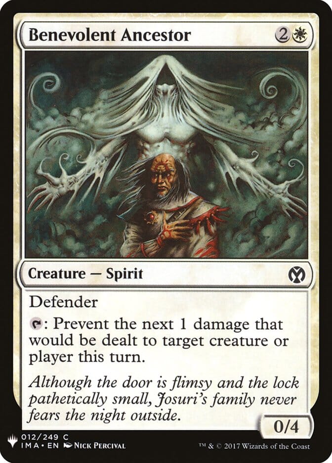 Benevolent Ancestor [Mystery Booster] MTG Single Magic: The Gathering  | Multizone: Comics And Games