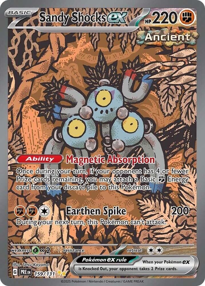 Sandy Shocks ex (159/131) [Scarlet & Violet: Prismatic Evolutions] Pokemon Single Pokémon  | Multizone: Comics And Games