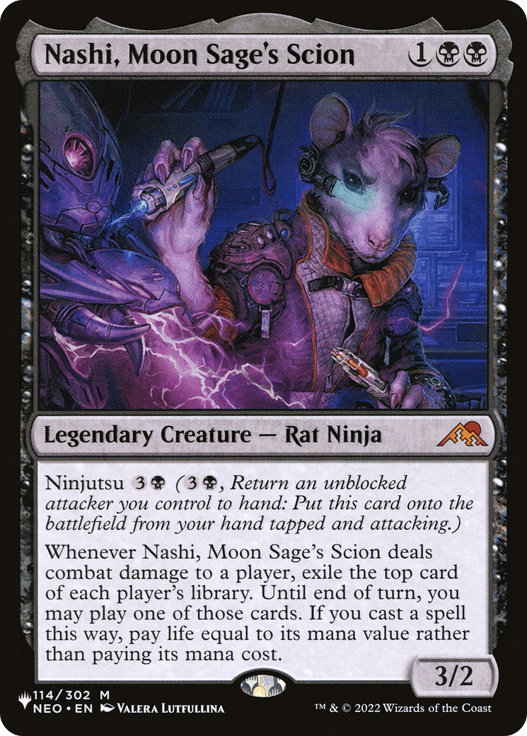 Nashi, Moon Sage's Scion [The List] MTG Single Magic: The Gathering  | Multizone: Comics And Games