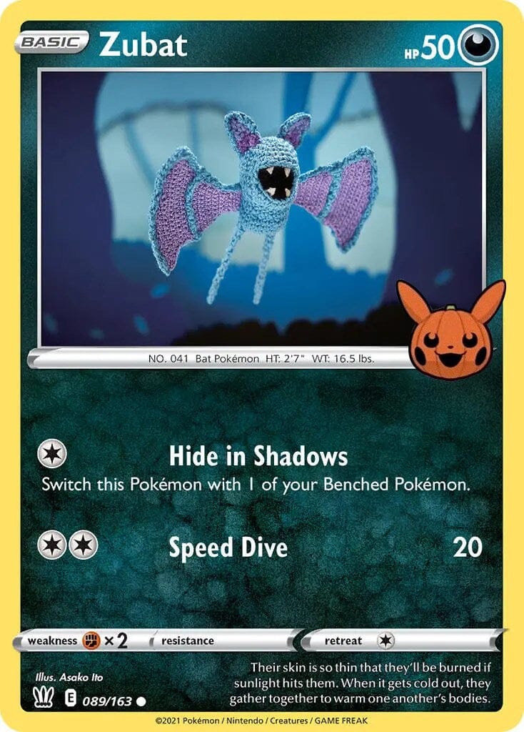 Zubat (089/163) [Trick or Trade] Pokemon Single Pokémon  | Multizone: Comics And Games