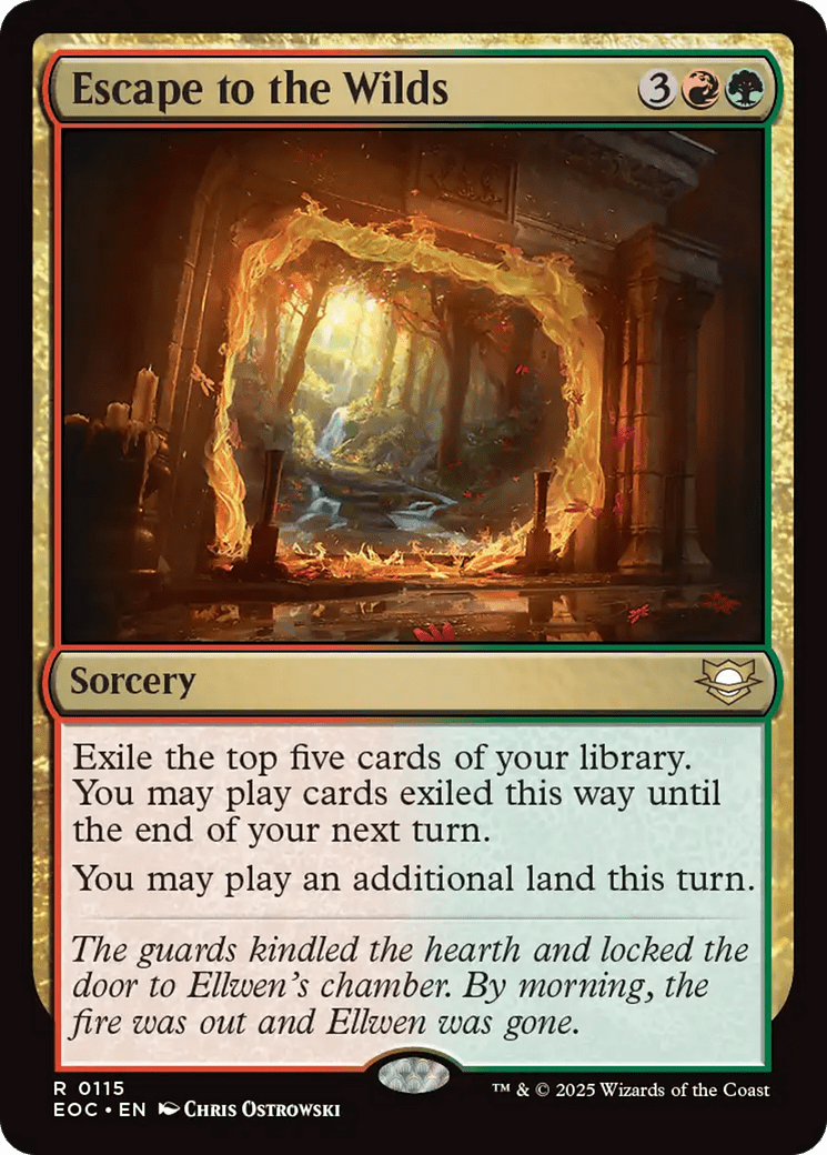 Escape to the Wilds [Edge of Eternities Commander] MTG Single Magic: The Gathering  | Multizone: Comics And Games