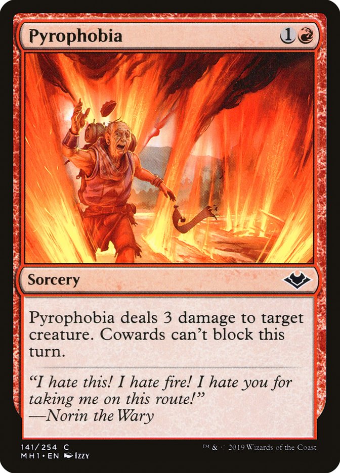 Pyrophobia [Modern Horizons] MTG Single Magic: The Gathering  | Multizone: Comics And Games