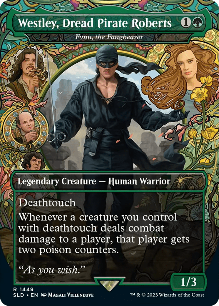 Westley, Dread Pirate Roberts - Fynn, the Fangbearer [Secret Lair Drop Series] MTG Single Magic: The Gathering  | Multizone: Comics And Games