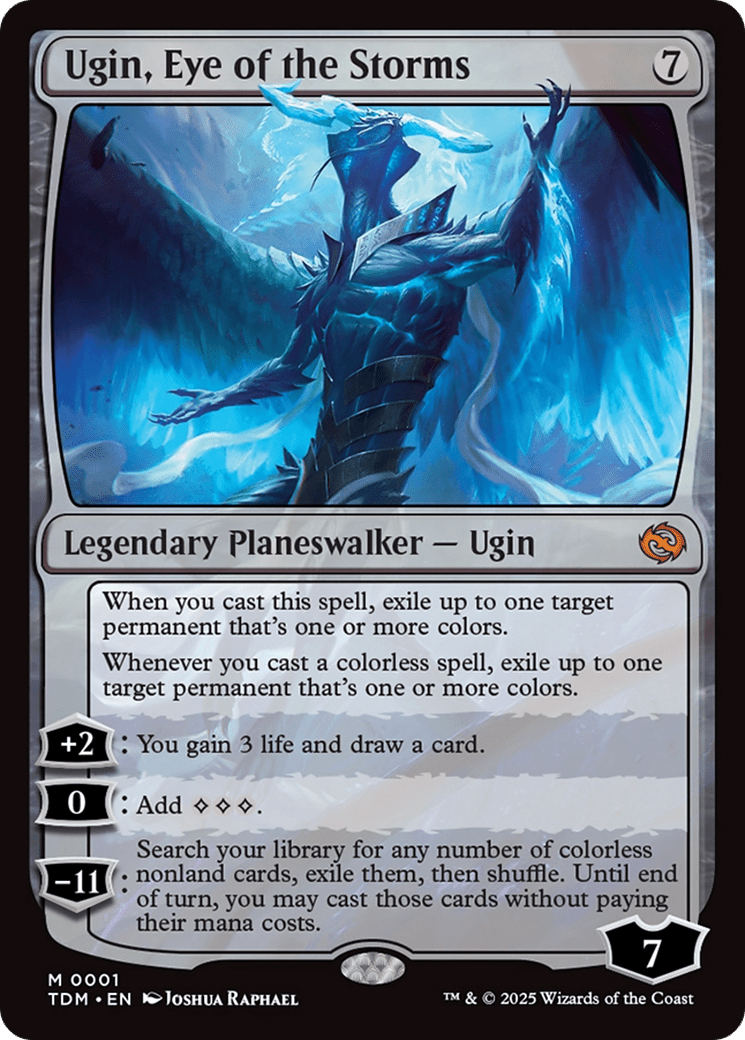 Ugin, Eye of the Storms [Tarkir: Dragonstorm] MTG Single Magic: The Gathering  | Multizone: Comics And Games